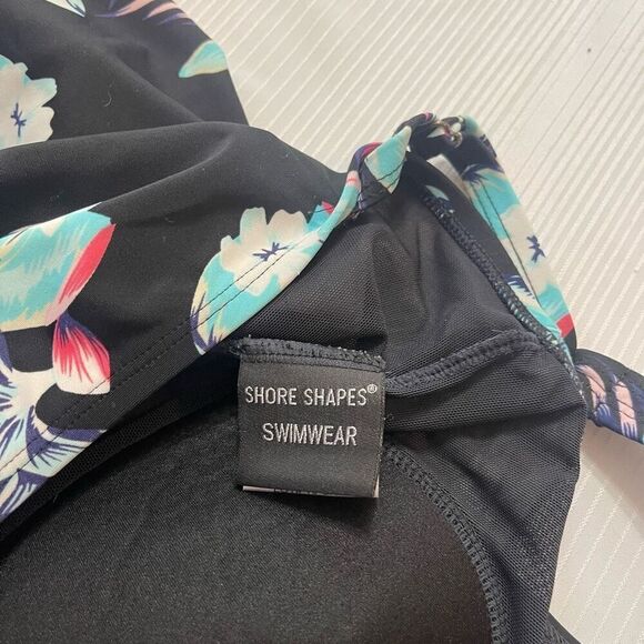 Shore Shapes One Piece Swimsuit Bathing Suit Size 12 - Picture 5 of 8